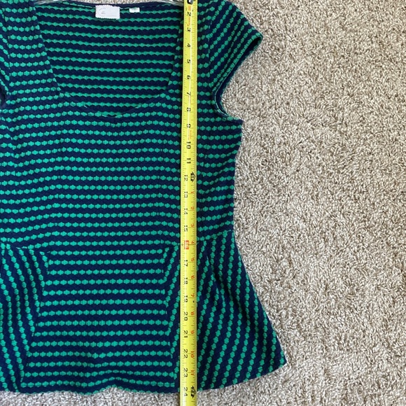 Anthropologie Postmark peplum top - Picture 7 of 8